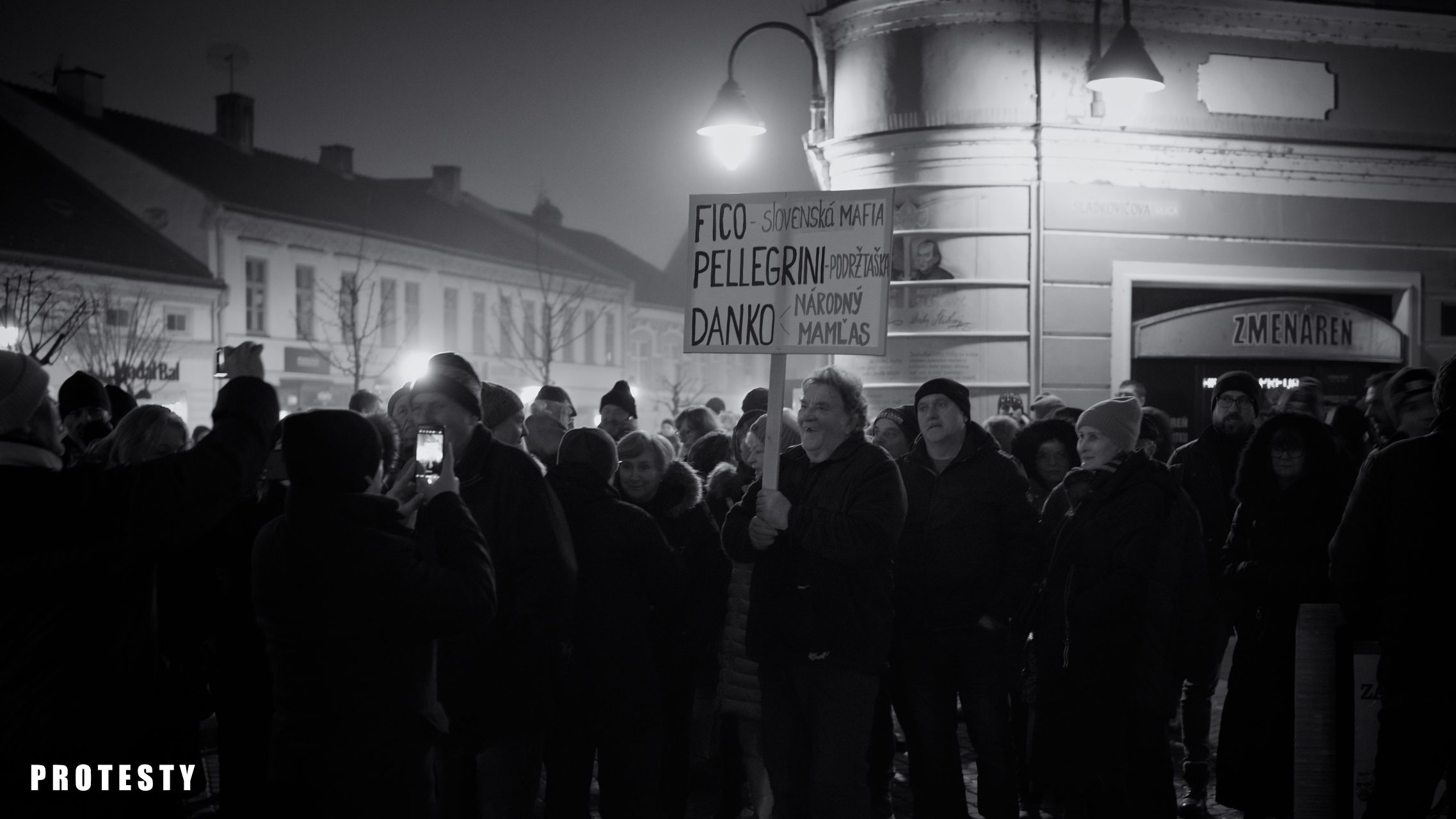 protesty v Trenčíne