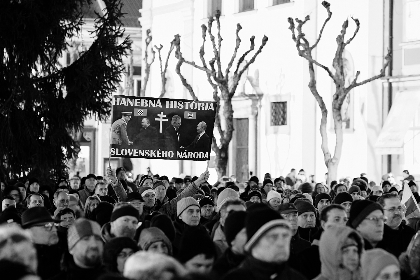 Protest. foto: Roman Holý