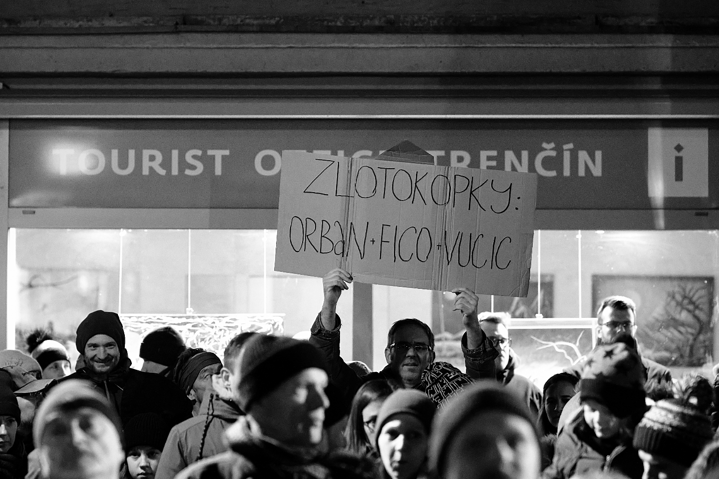 Protest. foto: Roman Holý