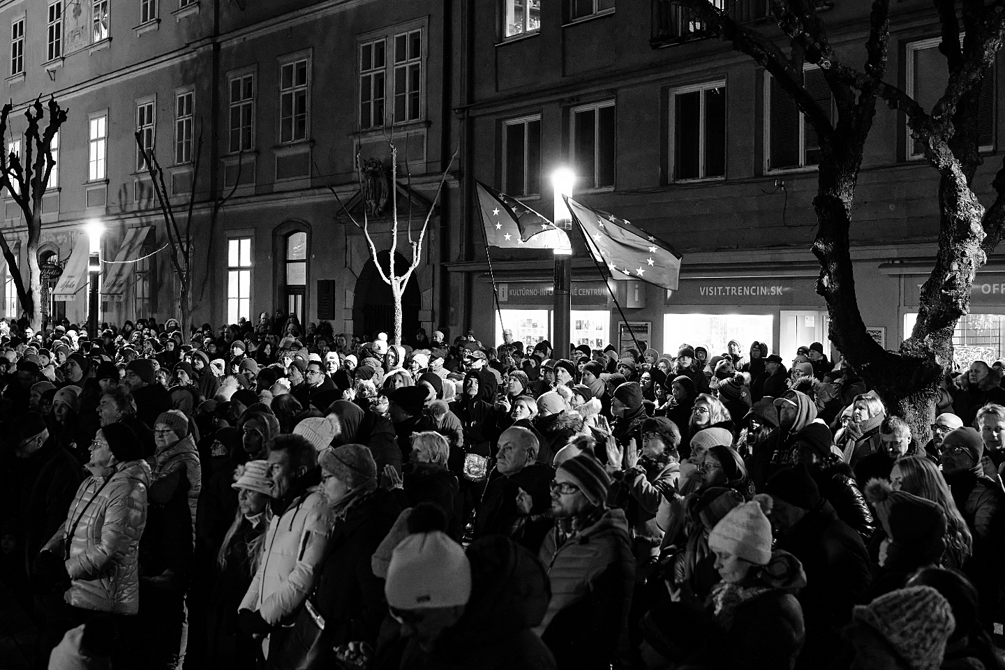 Protest. foto: Roman Holý