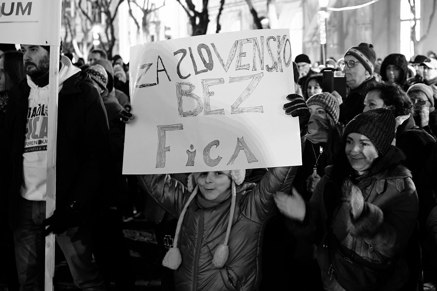 Protest. foto: Roman Holý