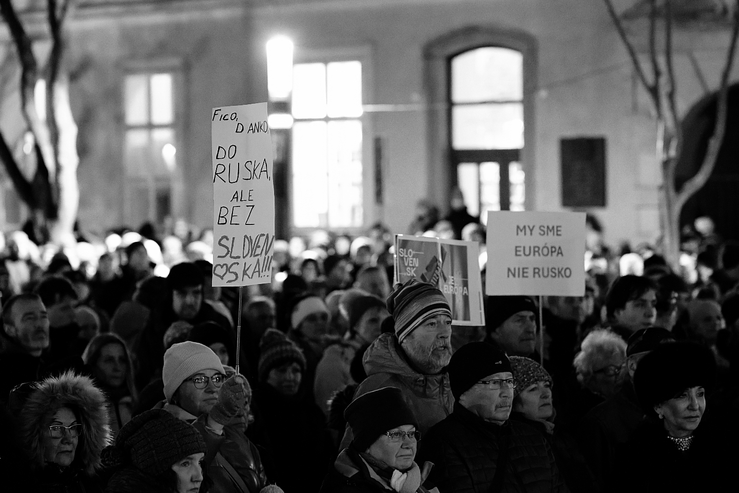 Protest. foto: Roman Holý